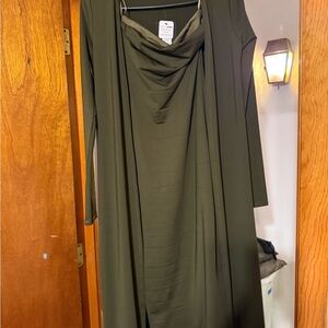 Fashion nova Olive Green Dress